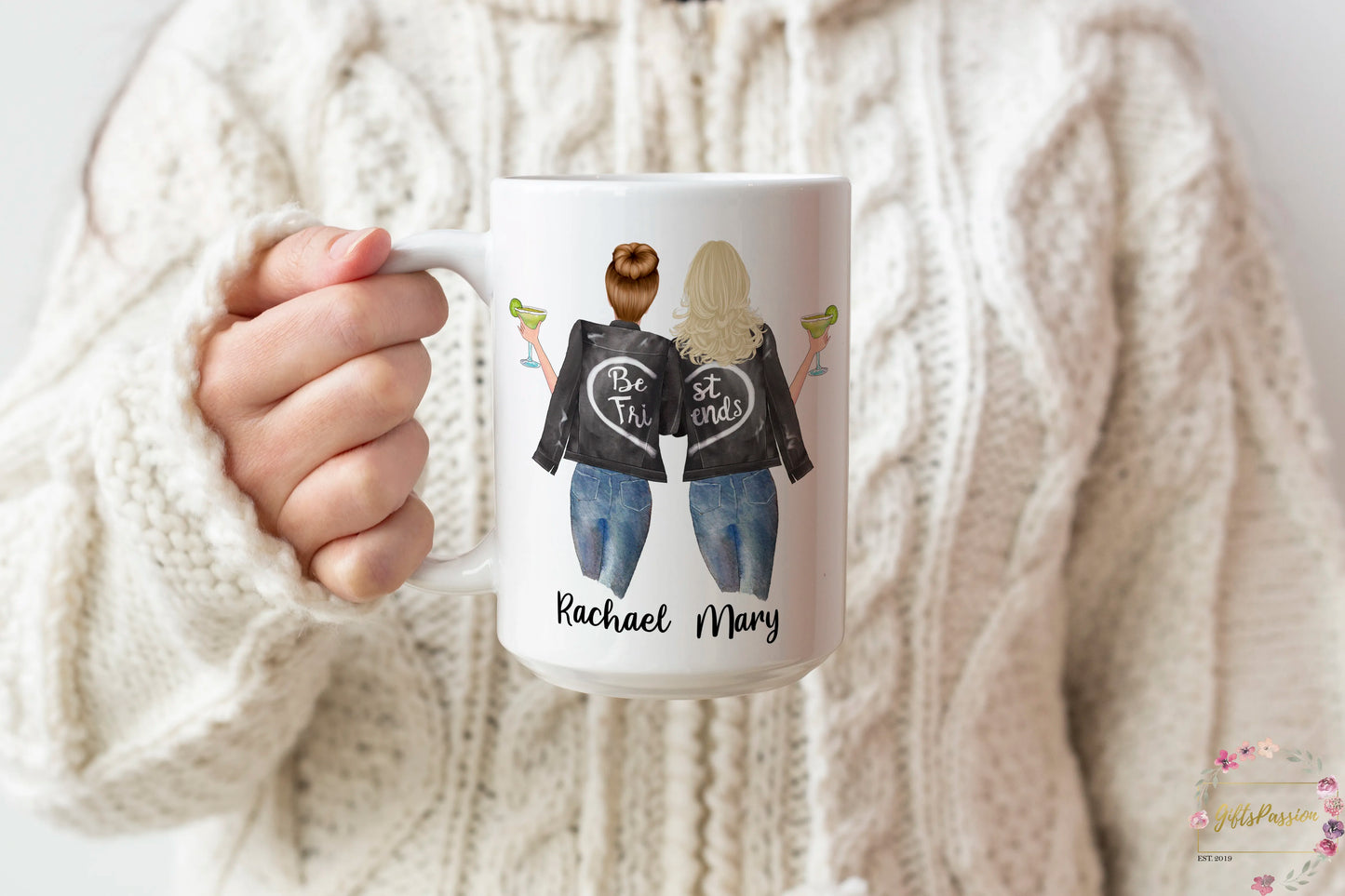 Personalised Best Friend Mug
