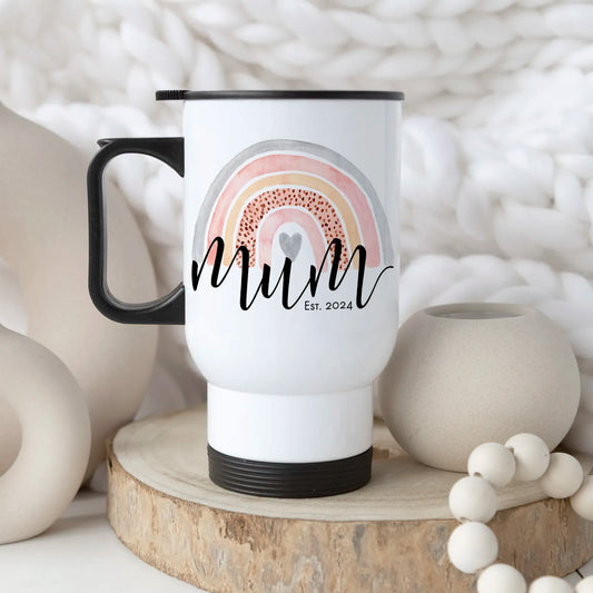 Personalised Mum travel mug